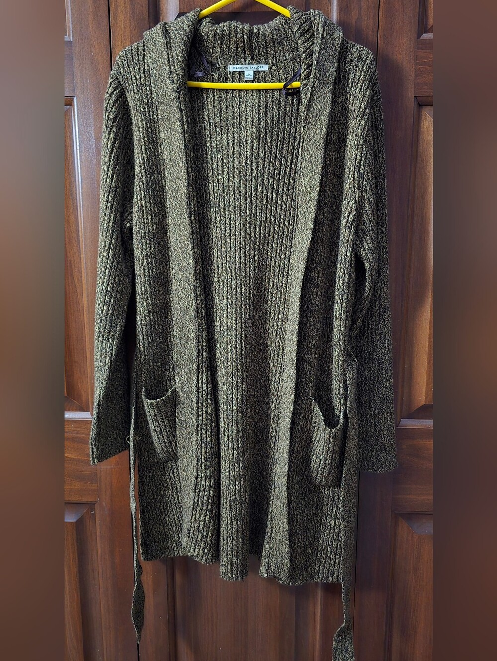 Cozy Open-Front Hooded Women's Cardigan Sweater